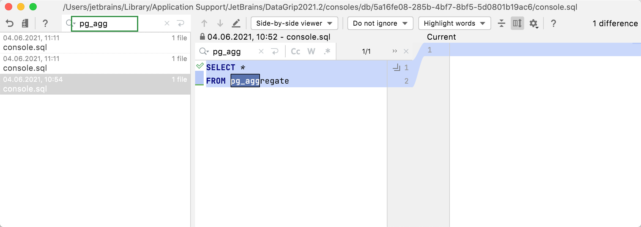 Search in Local History Search in Local History