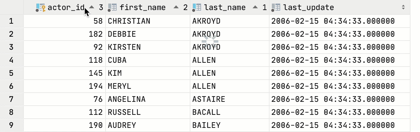 stacked sorting