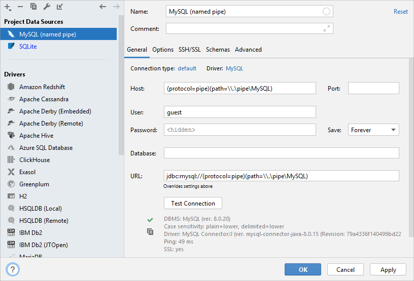 与 MySQL 集成