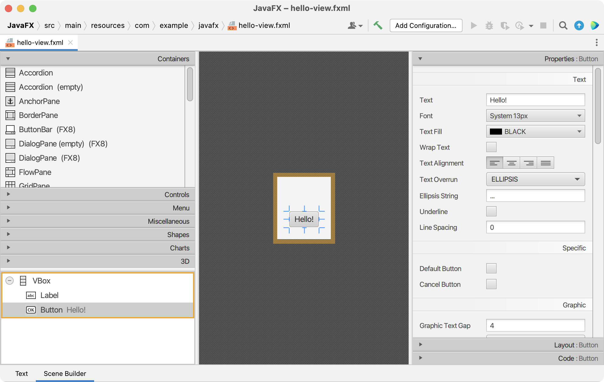 配置 JavaFX 场景生成器 IntelliJ IDEA 中文网