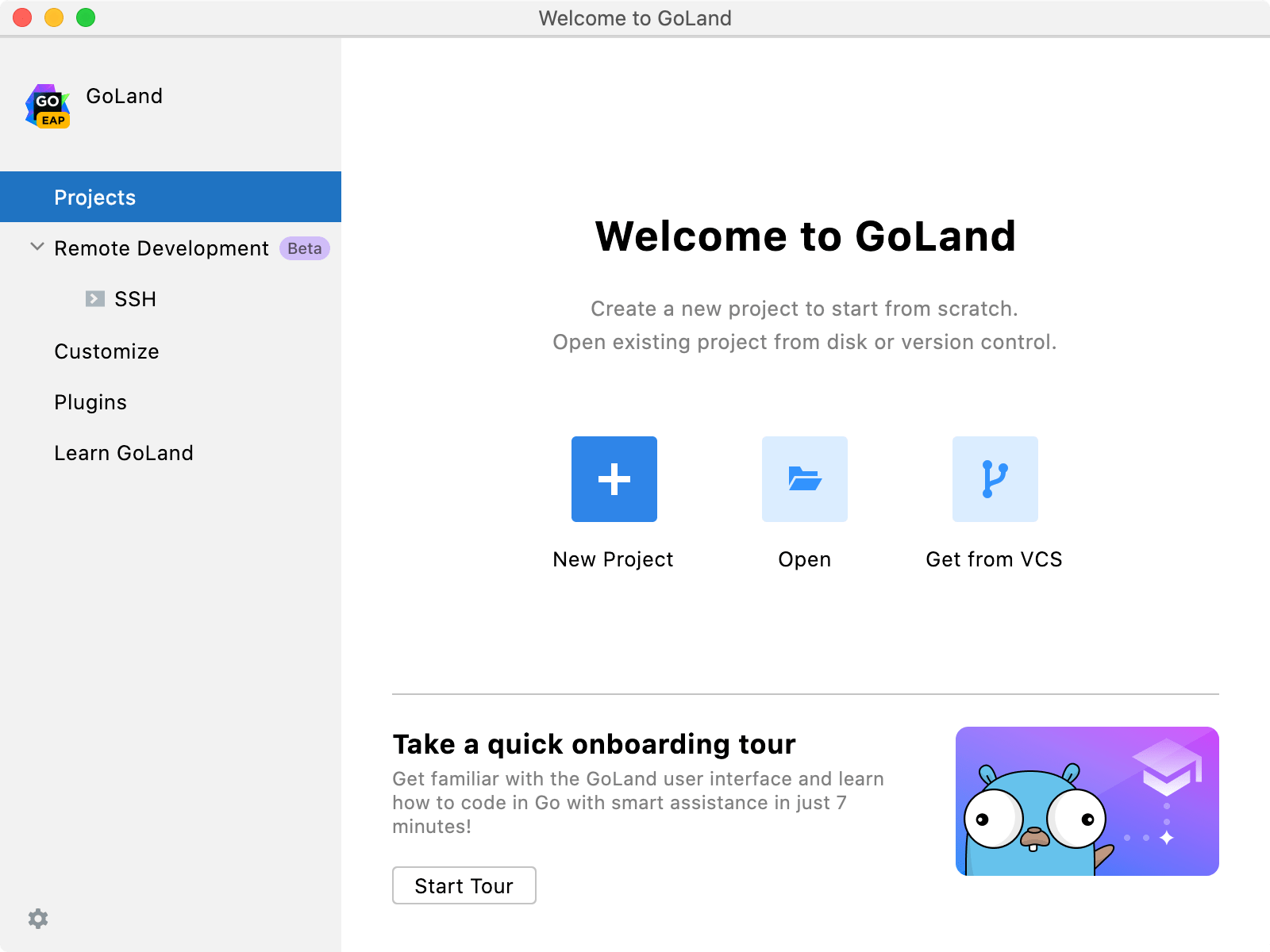 goland shortcuts mac