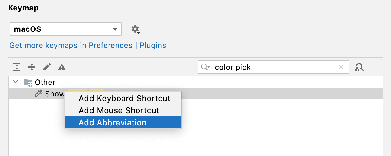 phpstorm shortcuts