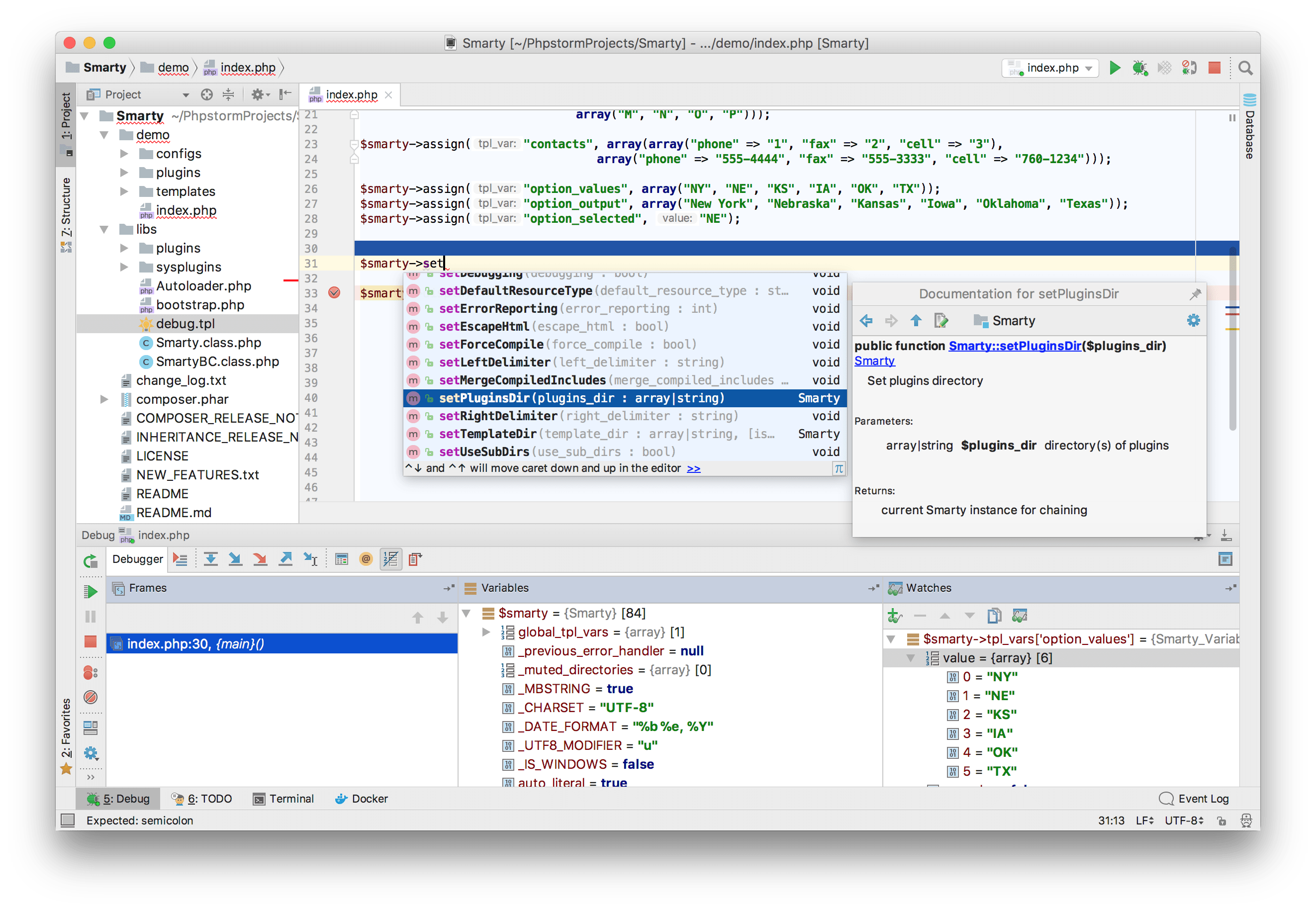 PhpStorm 项目概述