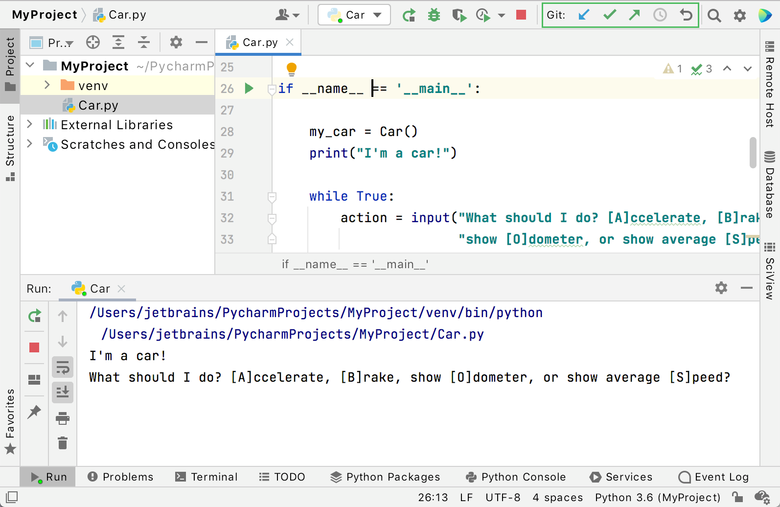 Functions In Pycharm