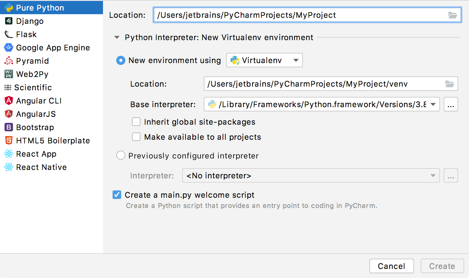 Py create file. Интерпретатор пайчарм. Создание нового проекта в PYCHARM. PYCHARM новый проект. Как установить интерпретатор Python в PYCHARM.