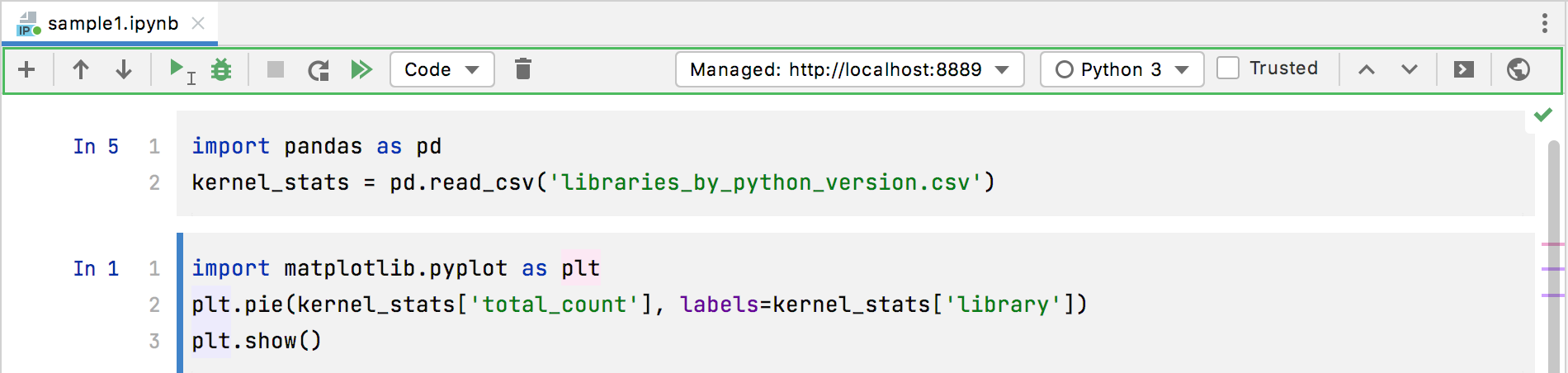 pycharm vs jupyter