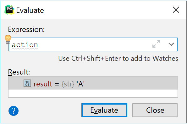 Evaluate expressions