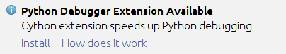 安装 Cython 扩展