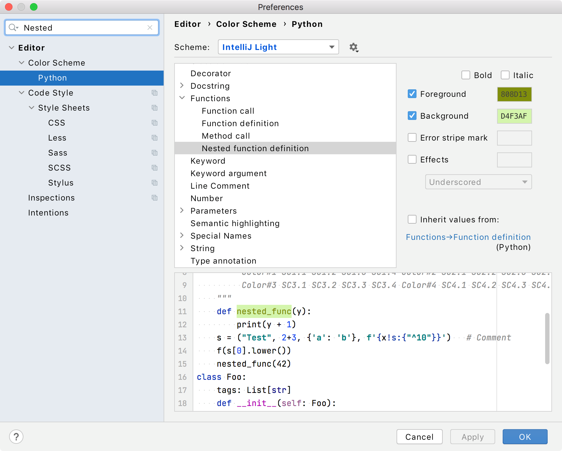 pycharm increase font size