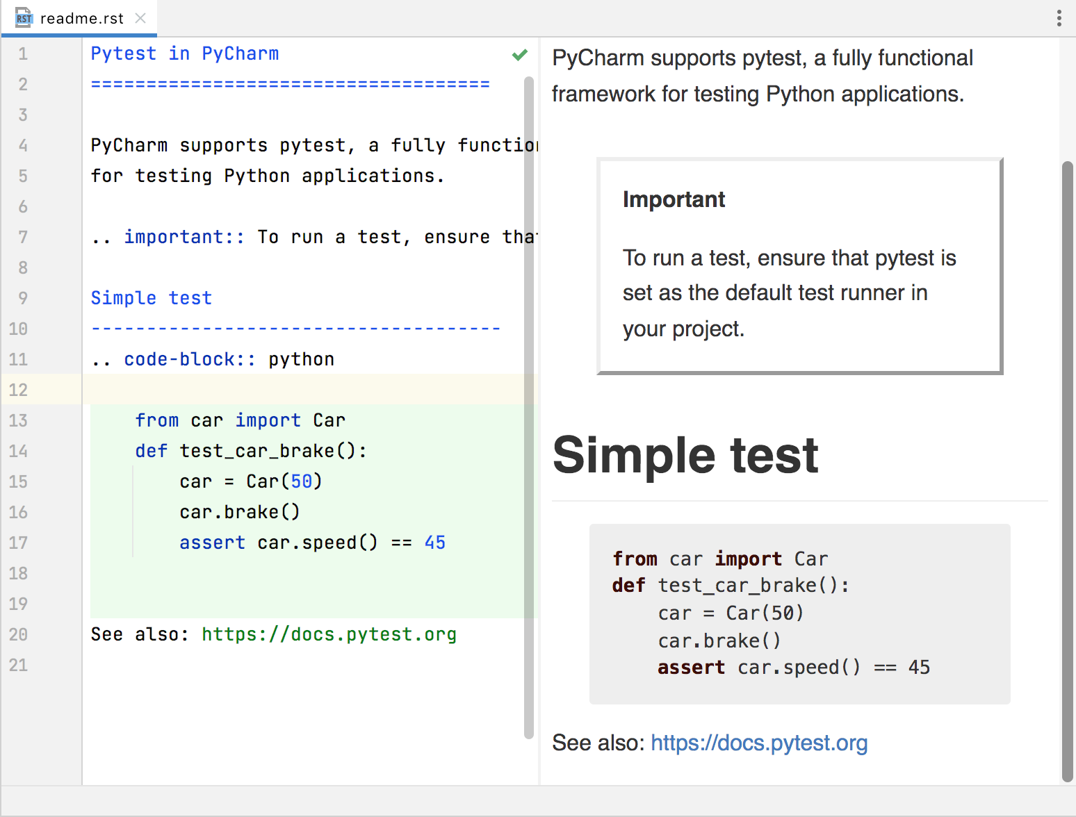 在代码块中突出显示 Python 语法