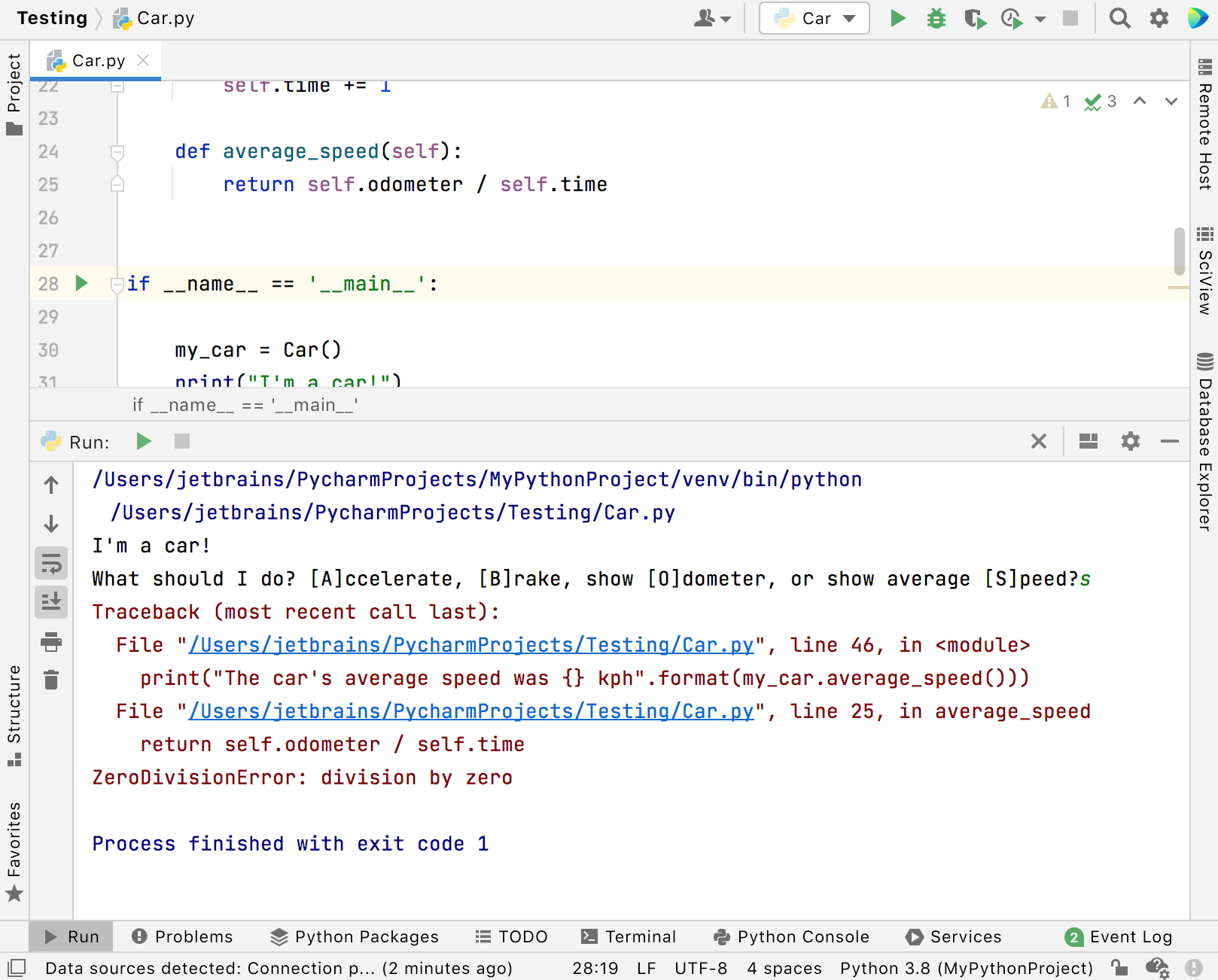 python text editor mac with debug