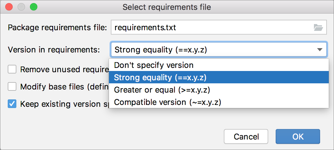 Intellij Install Requirements Txt