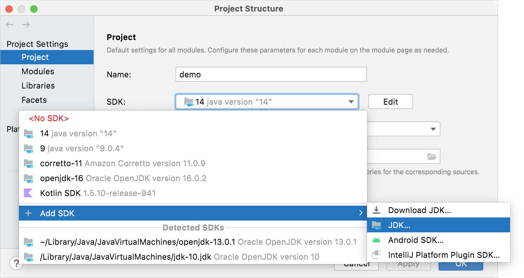 sdk-intellij-idea