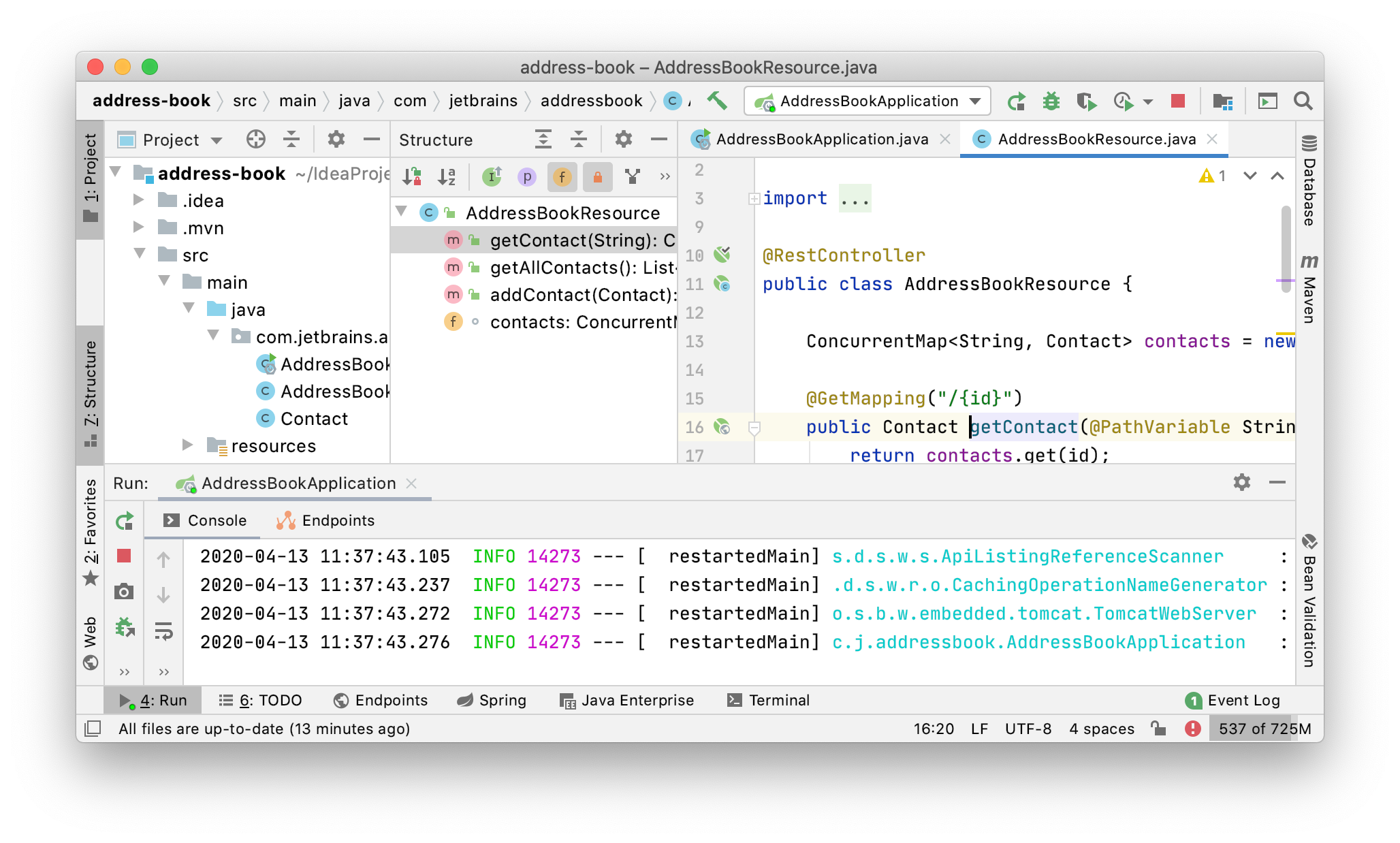 Side-by-side layout is on