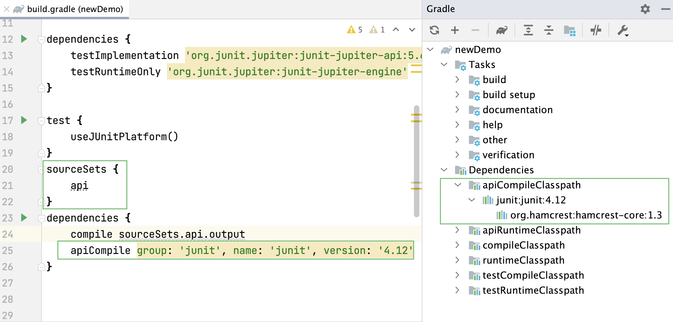 set task dependency gradle