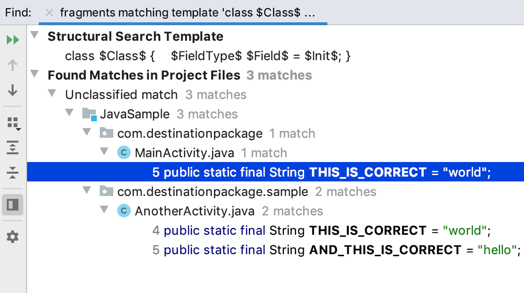 intellij find and replace