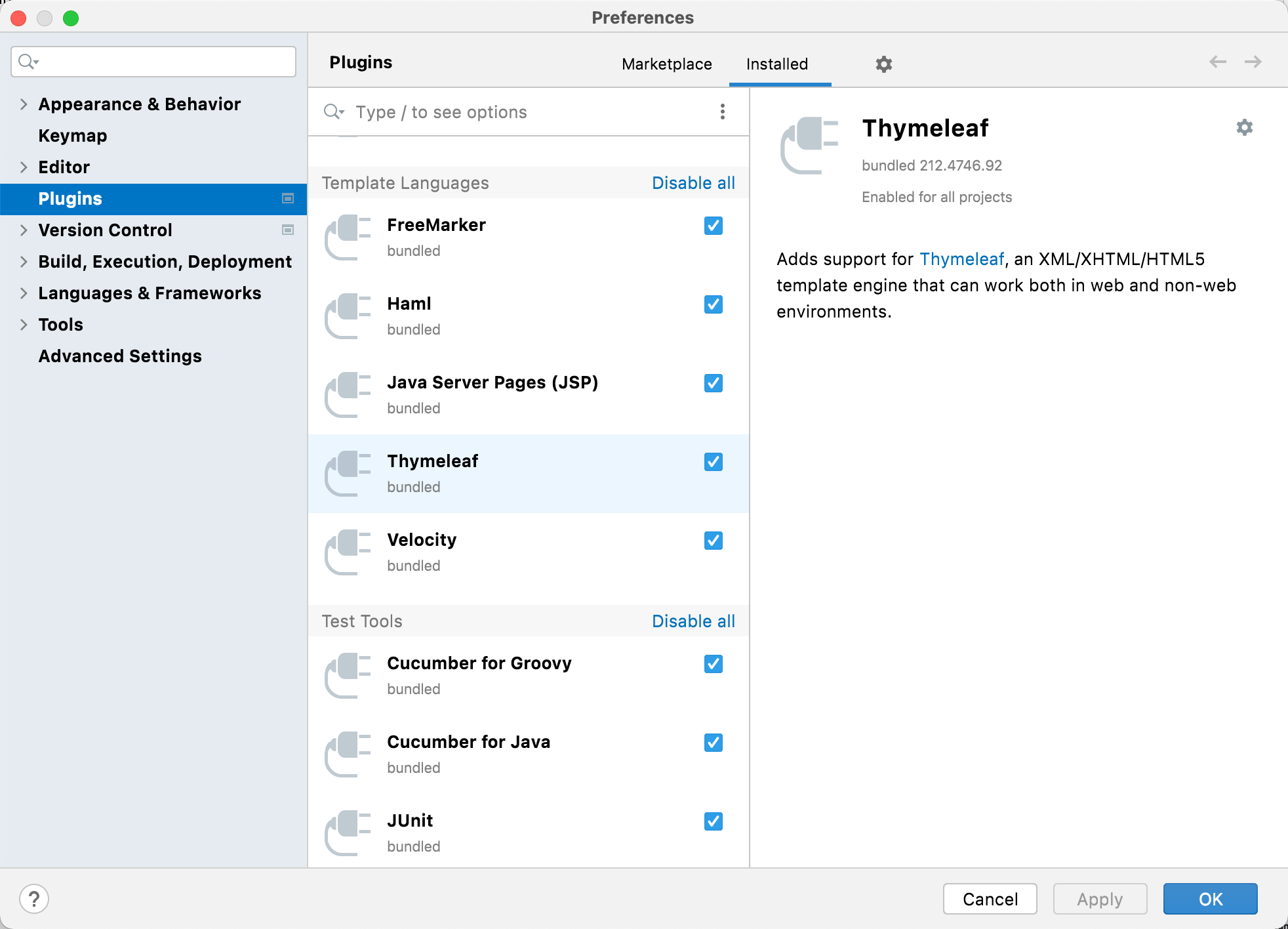 Thymeleaf Checkbox Checked If