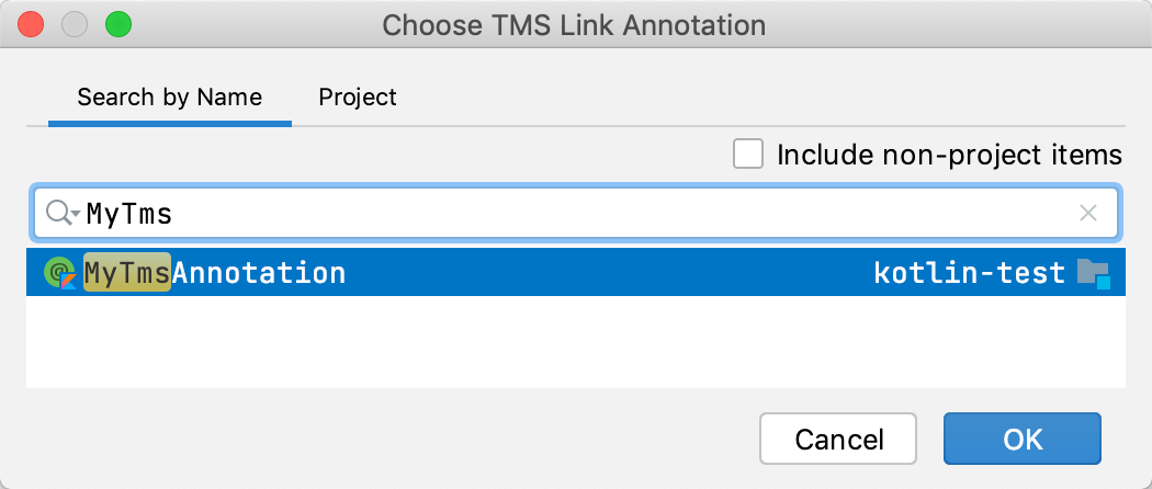 Tms setup annotation