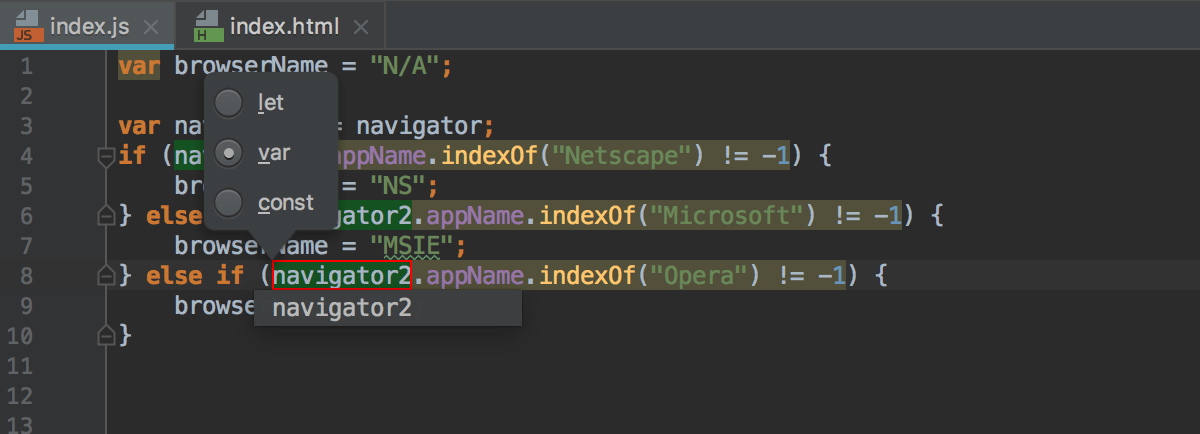 webstorm multiple cursors