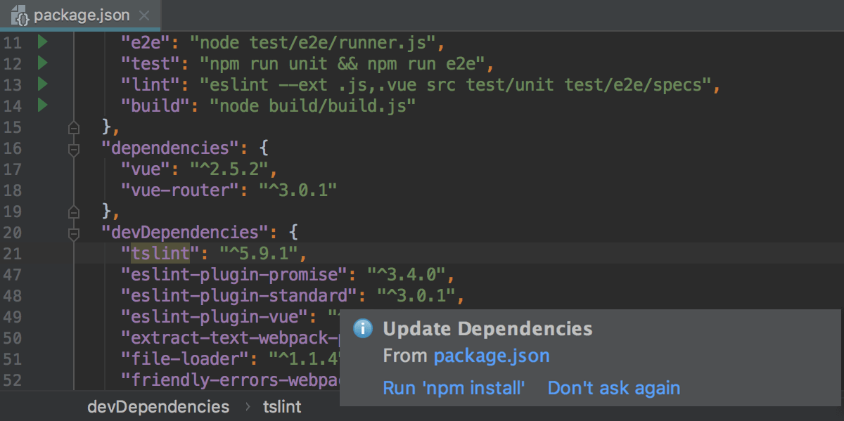 Update dependencies: popup