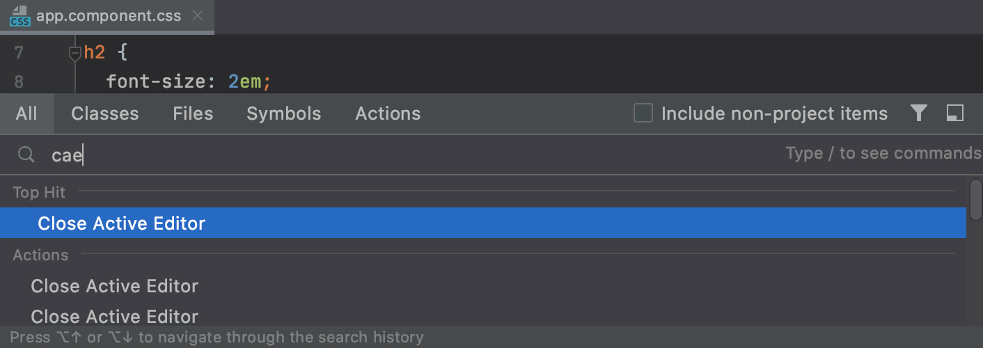 search all files for text webstorm