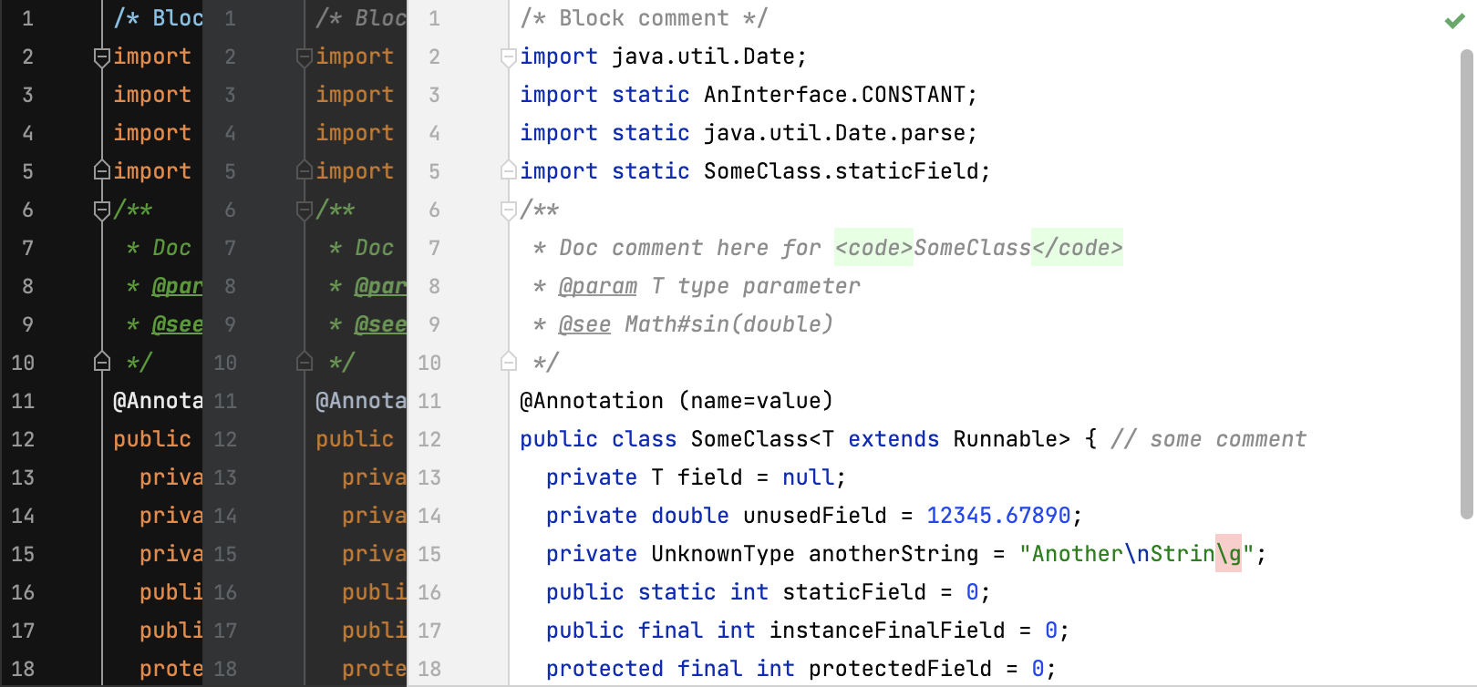 Colors and fonts  IntelliJ IDEA