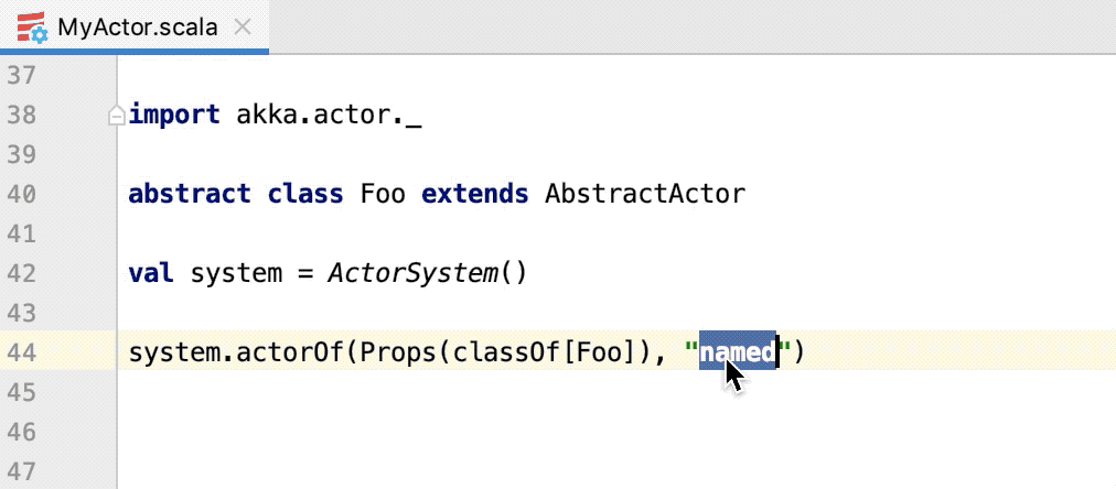 Extract variable