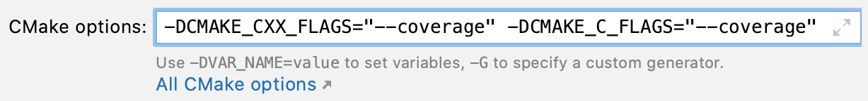 Compiler flags for branch coverage