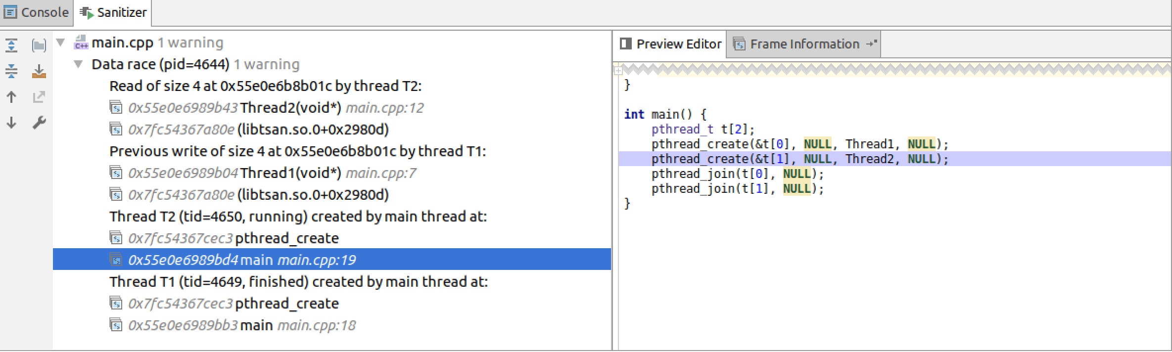 ThreadSanitizer