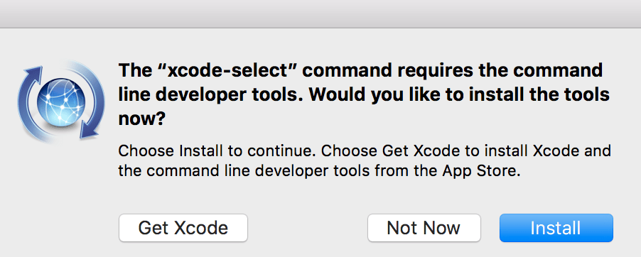 install command line developer tools in os x