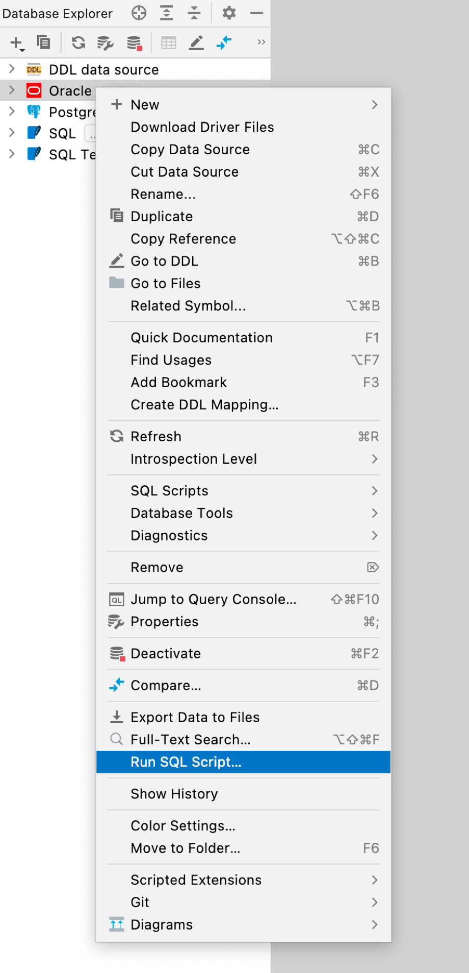 Run an SQL file