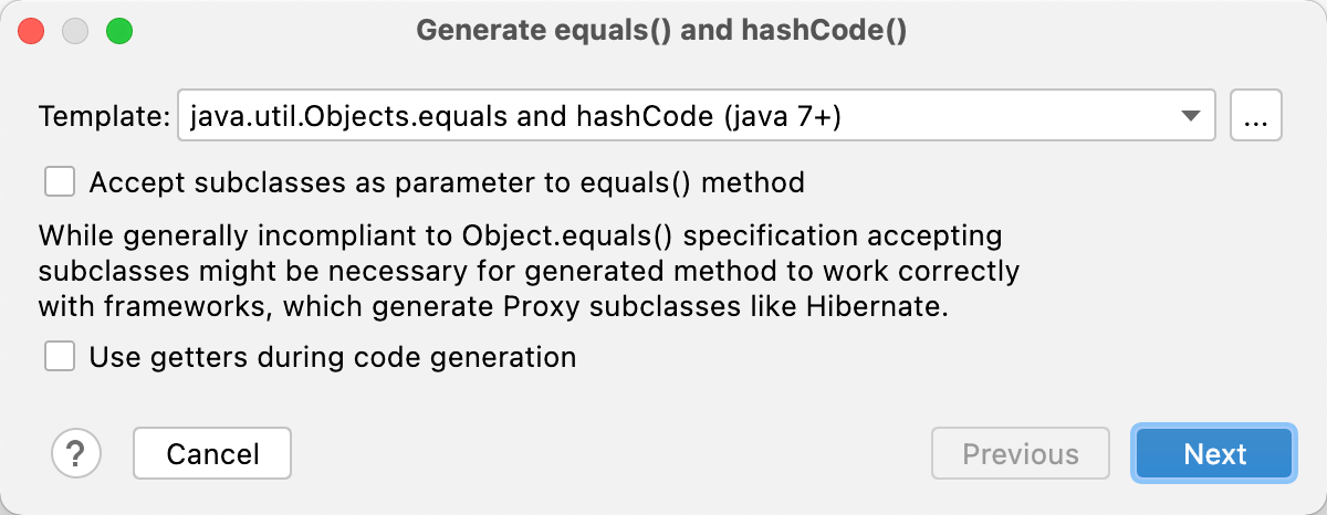 Generate equals 2