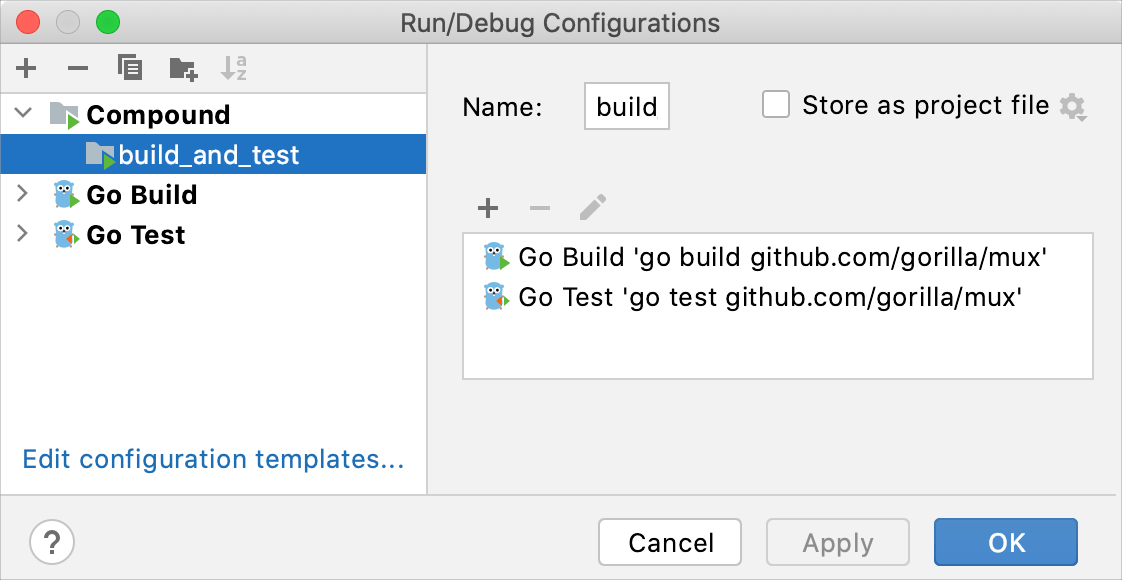 Create a compound Run/Debug configuration Create a compound Run/Debug configuration