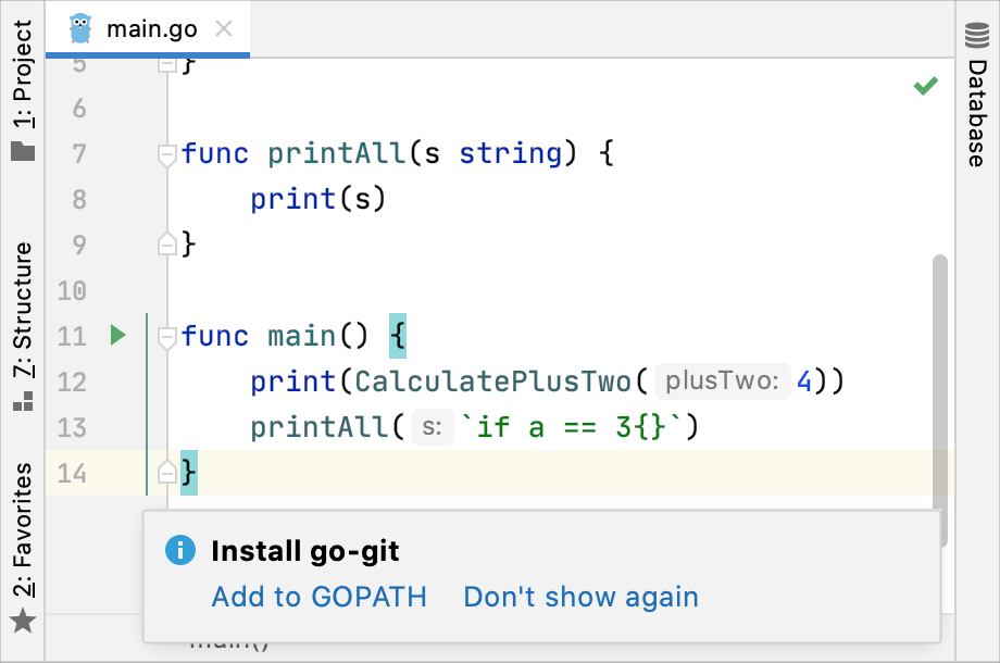 Detect go packages from clipboard Detect go packages from clipboard