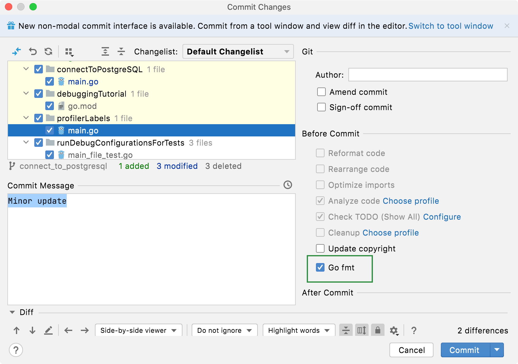 go fmt before commit go fmt before commit