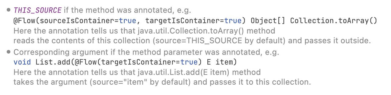 Highlighting in documentation components enabled