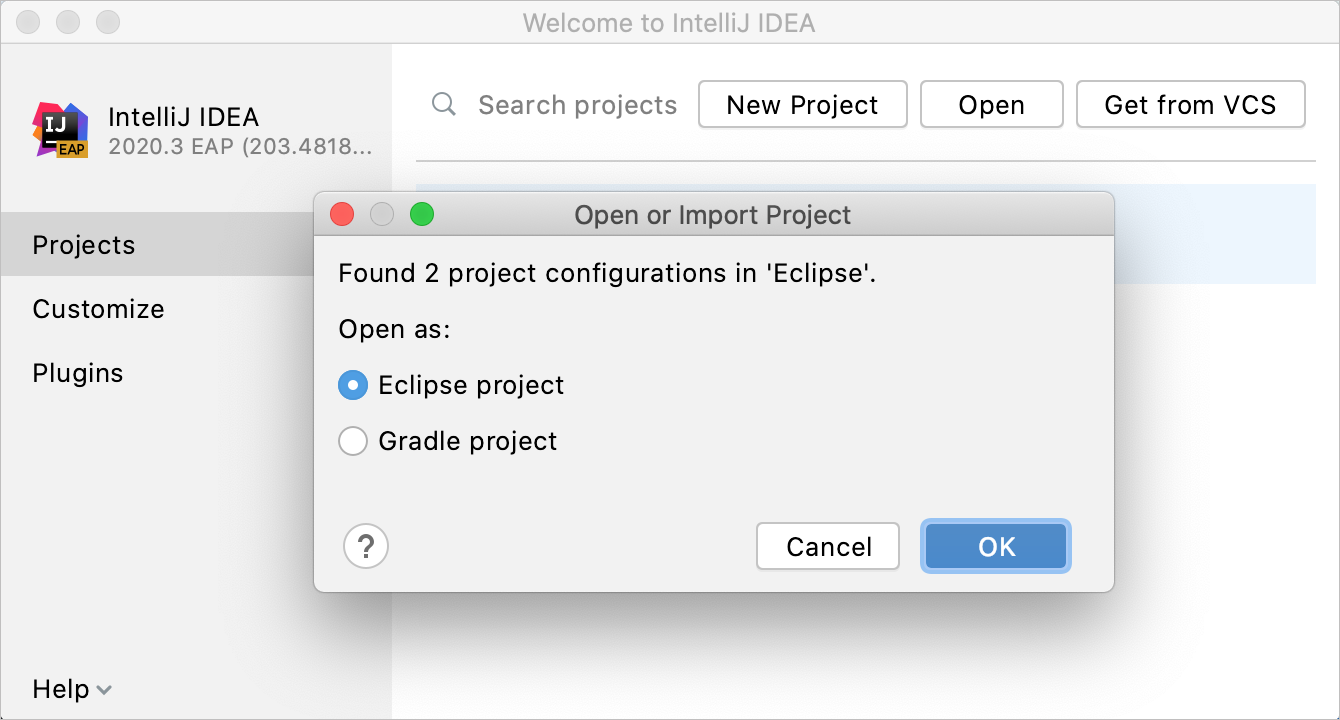 eclipse vs intellij