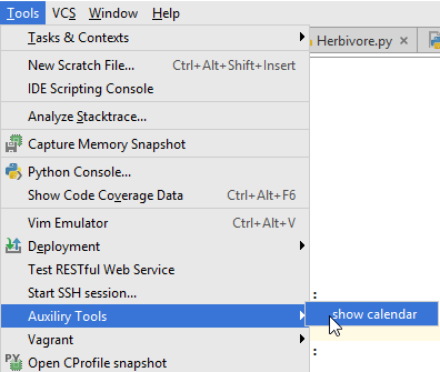 Py ssh tools menu