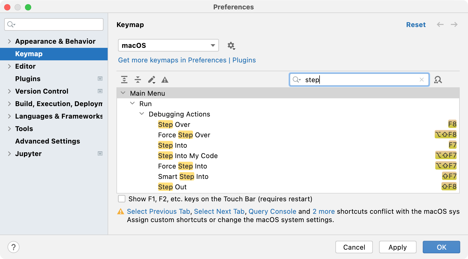 assign hotkey to action bar