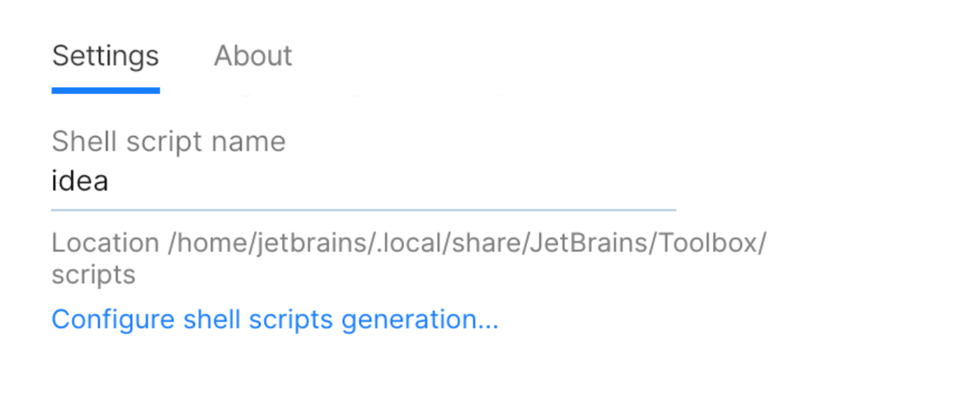 Toolbox App IntelliJ IDEA Ultimate Settings