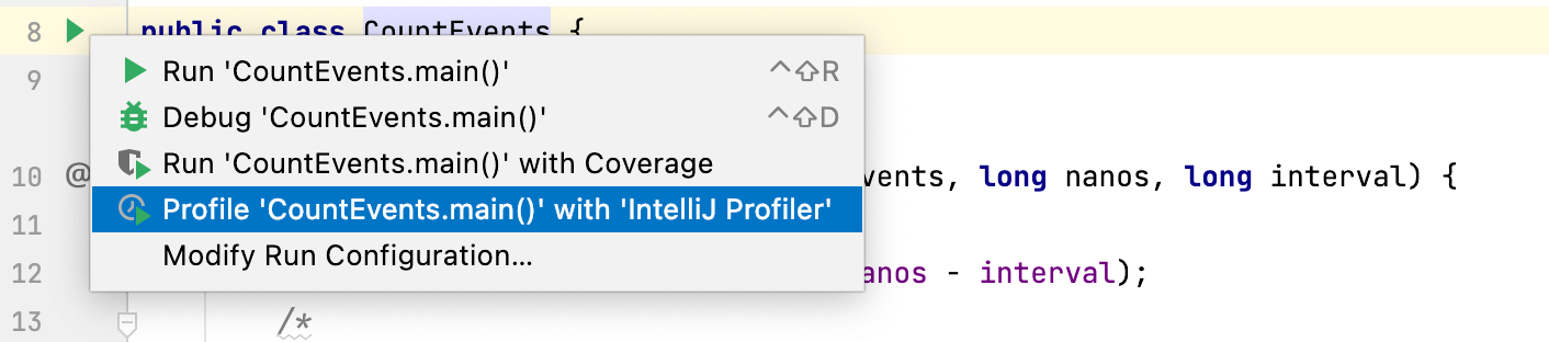 Tutorial attach profiler