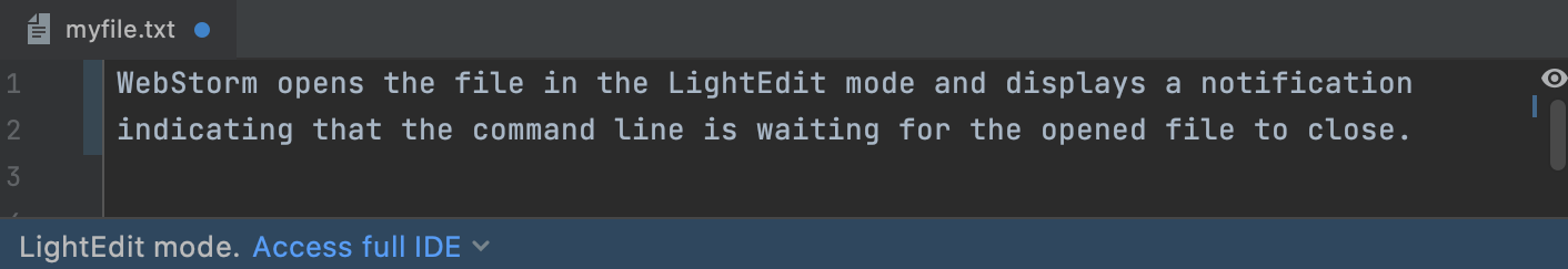 LightEdit mode: externally changed file