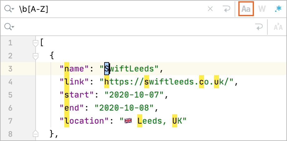 sqlite regex case insensitive