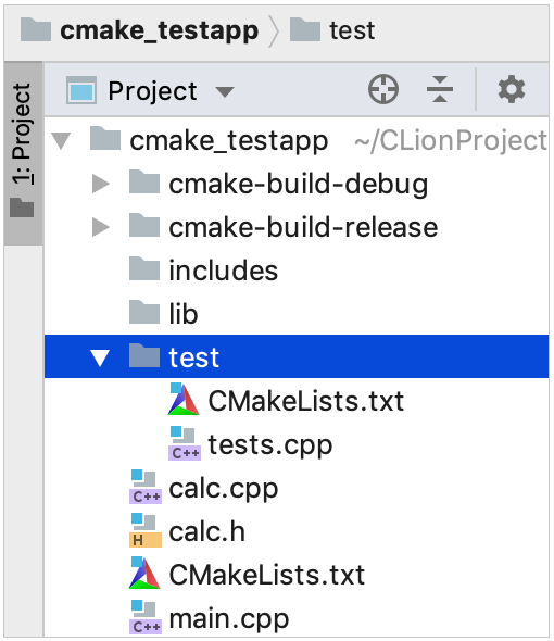 load CMake sub-projects