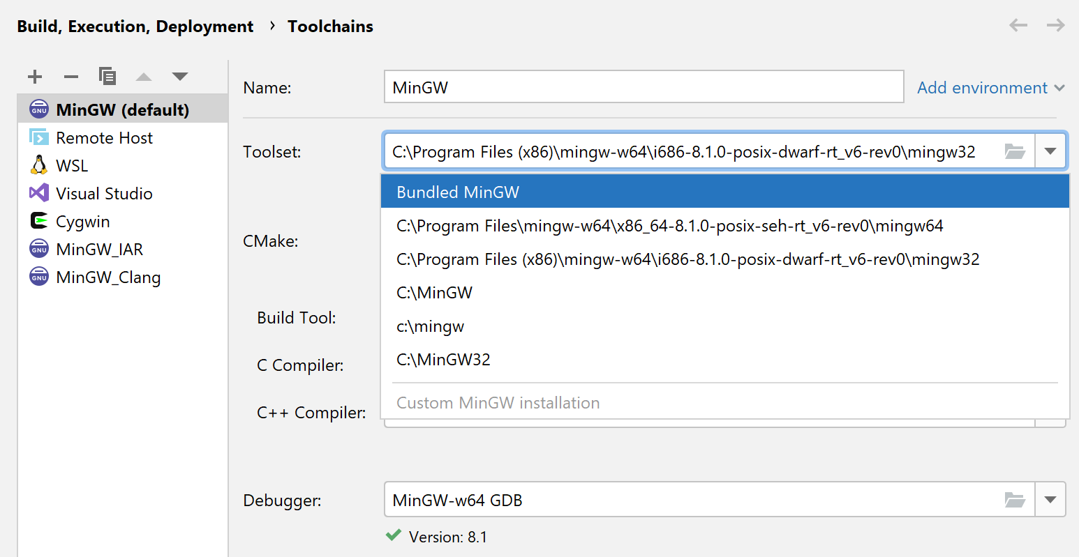 Tutorial Configure Clion On Windows Clion