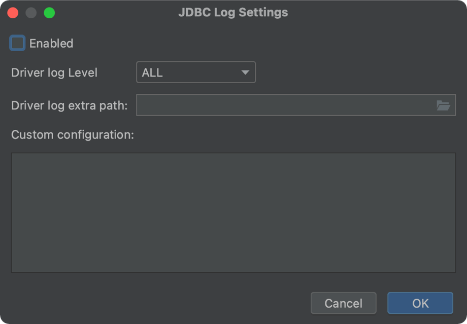 Reporting connection issues | DataGrip