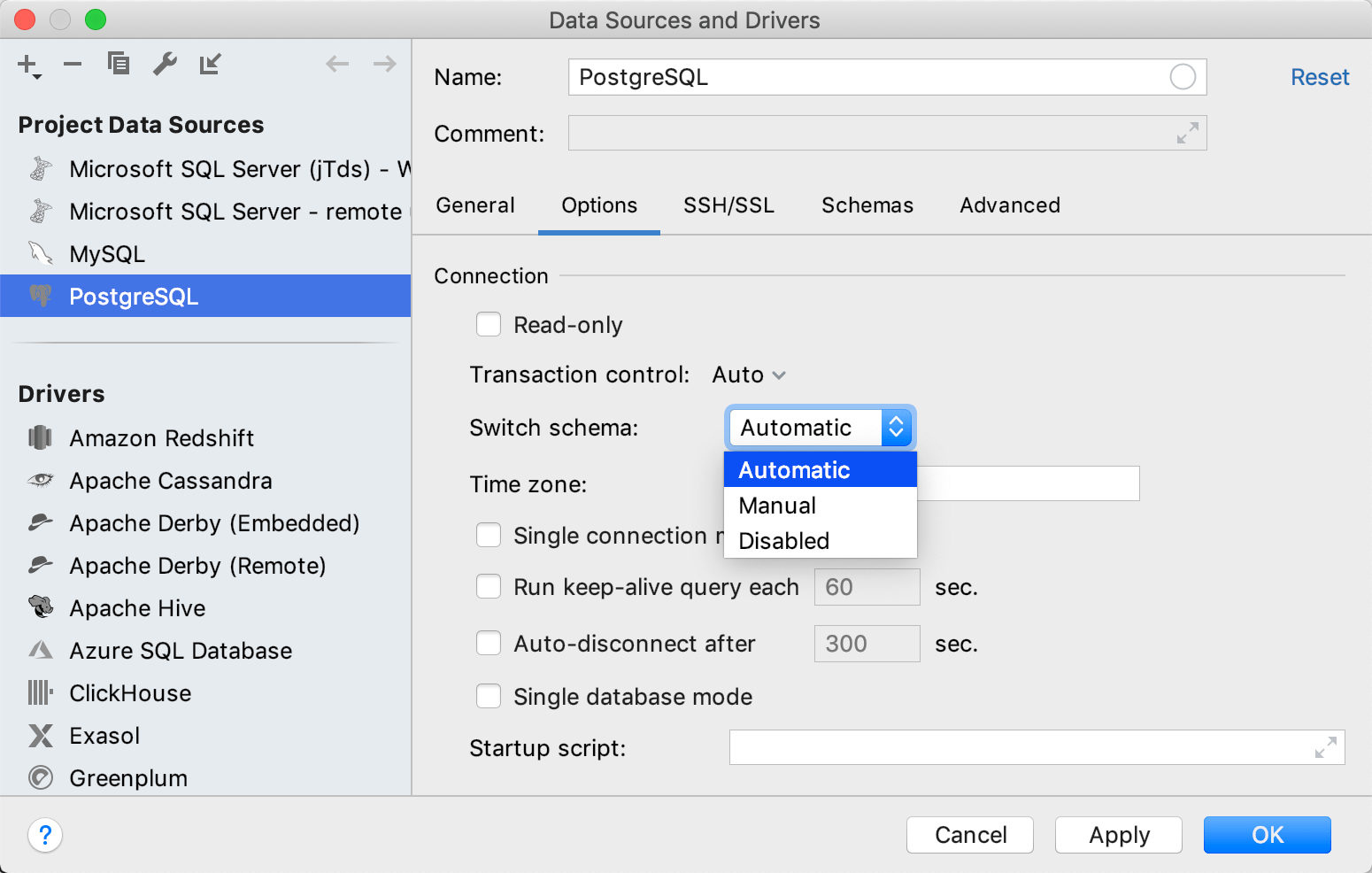 Save a search path between IDE restarts