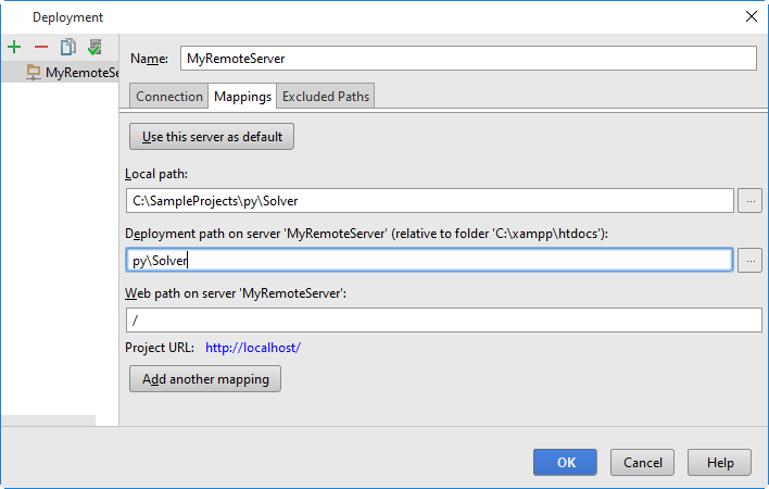 Deployment Mapping Tab