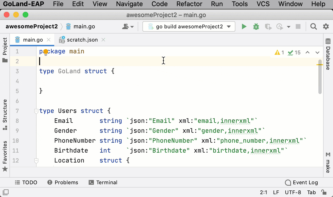 Working With Json Goland Working With Json Goland