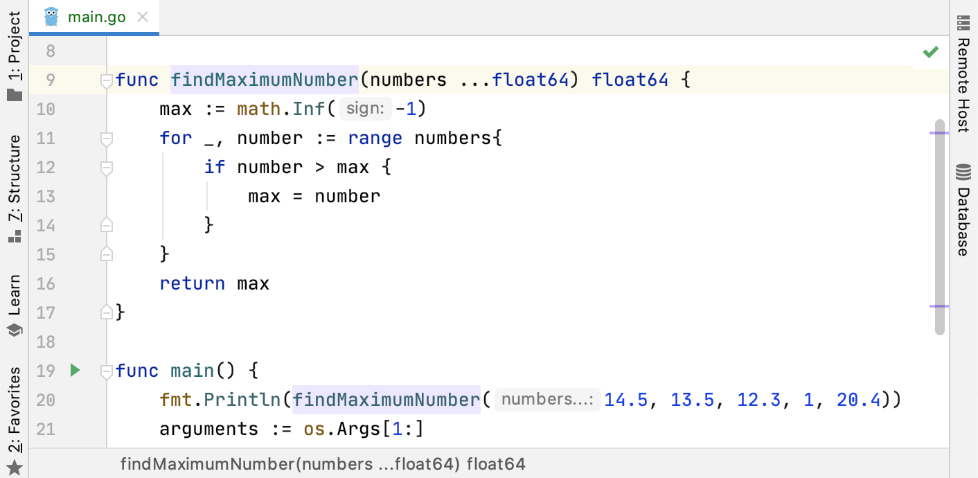 Rename refactoring result